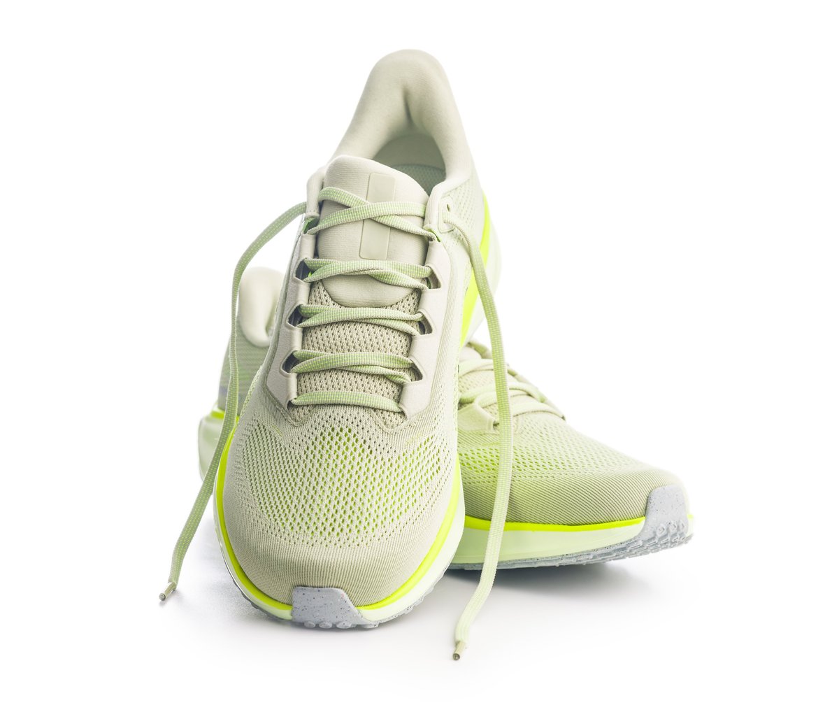 Running shoes isolated on a white background